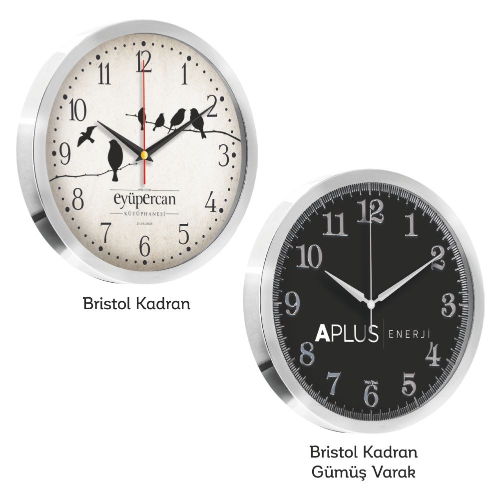 12125BRS Duvar Saati (25 cm)