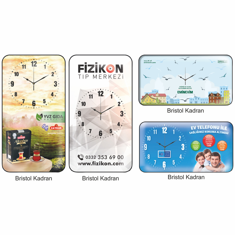 12250BRS Duvar Saatleri (25,3x47 cm)