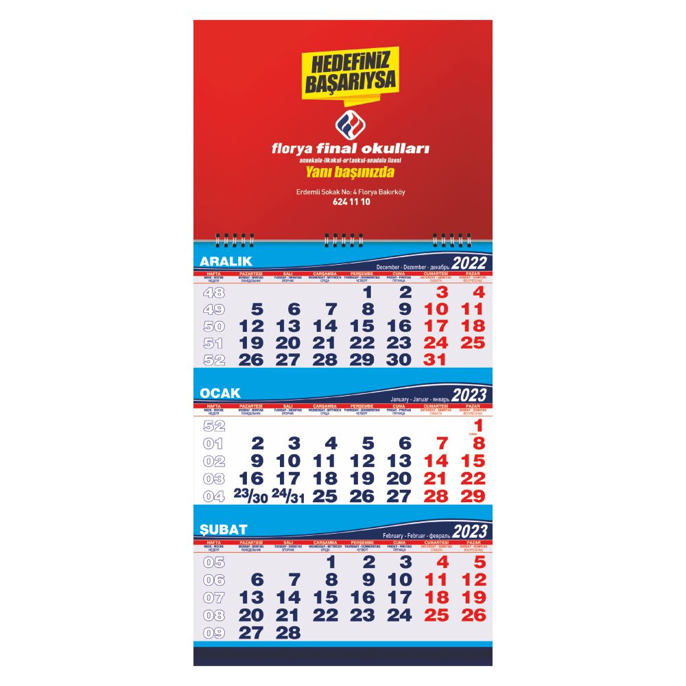 13508 Gemici Takvimi