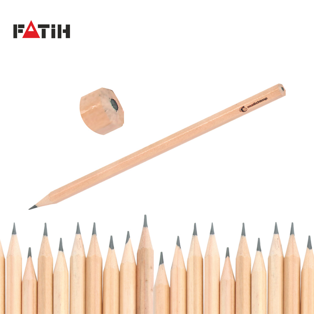 5695NTR Naturel Köşeli Kurşun Kalem