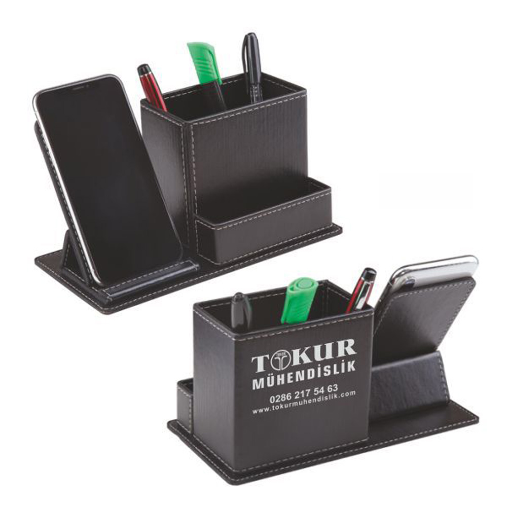 6585SYH Suni Deri Masa Kalemliği