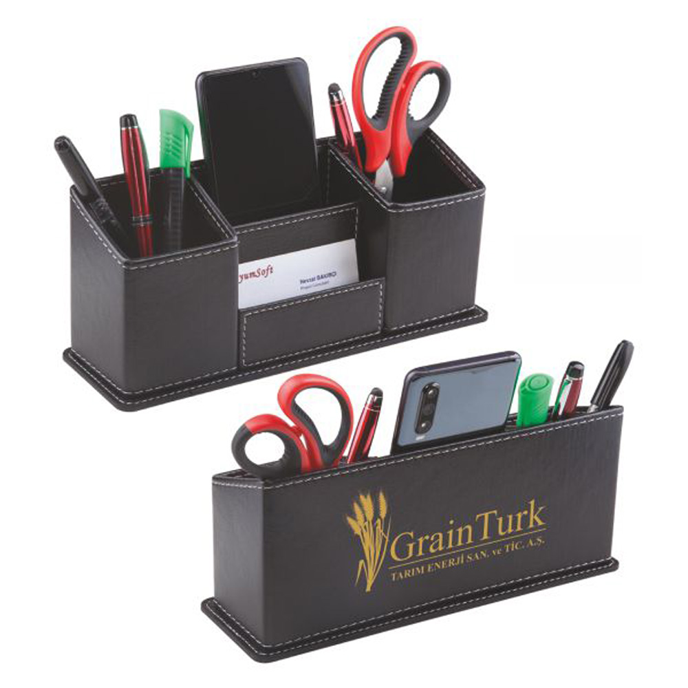 6630SYH Suni Deri Masa Kalemliği